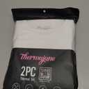 Thermajane Womens Thermal Underwear (White, L)