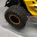 BLUEJAY Remote Control Car for Boys, RC Cars, 1:12 Monster RC Truck Off Road with LED Headlight and Rechargeable Battery Gifts for Adults Boys 8-12 (Matt Yellow)