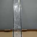 EDISHINE LED Floor Lamp, 55" Modern Minimalist Rectangular Corner Light, 3000K-6000K Dimmable, Remote Control & Foot Switch, Metal Base Standing Lamps for Living Room, Bedroom, Office, Black