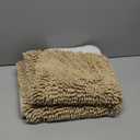 OLANLY Bathroom Rugs 27x44, Extra Soft Absorbent Chenille Bath Rugs, Rubber Backing Quick Dry, Machine Washable Bath Mats for Bathroom Floor, Tub and Shower, Home Decor Accessories, Beige
