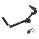 DBXB-RV Class 3 Trailer Hitch Standard 2-Inch Receiver Compatible with 2020-2026 Toyota Highlander, Multi-Fit Hitch to Receive Ball Mount, Cargo Carrier, Bike Rack, Black Matte Powder Coated. 13453