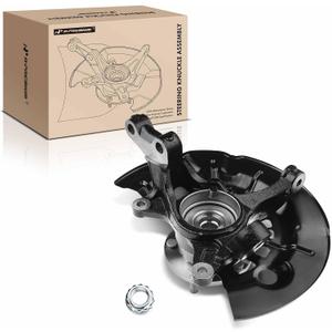 A-Premium Front Right Steering Knuckle & Wheel Bearing Hub Assembly Compatible with Toyota Camry 2012-2017, 2.5L, Passenger Side