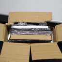 Huuger 63 Inch Dresser for Bedroom, Long Dresser with 10 Fabric Drawers, TV Stand for 55, 65, 70 Inch TV, Toy Storage Organizer for Closet, Rustic Brown