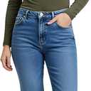 Emmalise Women's Junior and Plus Size Vneck Tshirt Long Sleeves Shirt Tee (S)