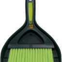 Pine-Sol Mini Dustpan and Brush Set | Nesting Snap-On Design | Portable, Compact Dust Pan and Hand Broom for Cleaning, Green