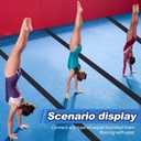 Shappy Gymnastics Mat Hook Fastener Gymnastics Cheer Mats Tape Strip for Tumbling 4" Wide Carpet Repair Nylon Hook for Carpet Bonded Foam Seams Cheer Gym Floors Cheerleading Supplies