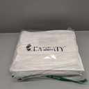 L'AGRATY Chunky Knit Blanket Throw, Soft Chenille Yarn Throw Blanket 50x60, Handmade Cable Knit Crochet Blanket, Large Knit Blankets Chunky Yarn, Rope Knot Throw Blanket for Couch Sofa Bed Home Decor (Ivory)