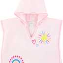 Mud Pie Baby Girls Poncho (medium | 2T-3T, Rainbow)