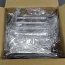 2 Set, 2 Tier Clear Organizer with Dividers for Cabinet, Shlef, Counter - MultiUse Slide-Out Storage Container - Kitchen, Pantry, Medicine Cupboard Bins, Bathroom, Vanity Makeup, Under Sink Organizing