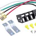 279320 14201229 Dryer Terminal Block Replacement Kit Compatible with Whirlpool Kenmore Amana Maytag Dryer Replace# 14205165 14205251 14210095