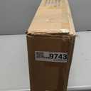 aboxoo Ladder Shelf Open Bookshelf 5-tier Wood Wall-mounted Bookcase Storage Rack Open Back Industrial Modern Plant Flower Stand Utility Organizer Bookcase Metal Frame Furniture Office Kitchen Bedroom (Brown)