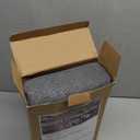 POYEE 3'×19' Dark Gray Balcony Privacy Screen Fence Cover UV Protection Weather Resistant Waterproof Shade Cloth for Outdoor Patio Apartment Backyard Porch Deck Railing with Zip Ties