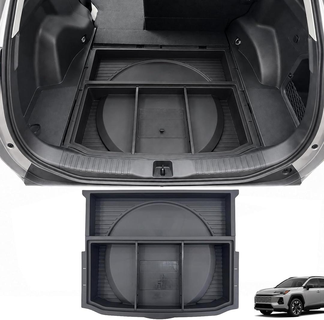 Trunk Storage Box for 2026-2027 Toyota RAV4 Hybrid, Not for PHEV