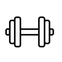 CAP Barbell CAP 45 lbs Coated Dumbbell Set with Comfort handles, 20LB, 25LB