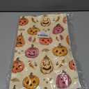 Giosve Halloween Pumpkin Kitchen Towels, Farmhouse Fall Spooky Pumpkin Botanical Decorative Hand Towels for Bathroom, Halloween Dish Tea Towel for Kitchen Decor, 16x24 Inch