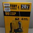 4-Gallon Battery Powered Backpack Sprayer, Compatible with DeWalt 20V MAX, 0-90 PSI Adjustable, 100+ Gal Per Charge, Cordless Garden Sprayer for Lawn Care, Tool Only (Battery Not Included)
