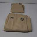 ChrisDowa Blackout Curtains 120 inches Long for Bedroom - 2 Panels Set Grommet Thermal Insulated Room Darkening Curtains for Living Room (Biscotti Beige, 52 x 120 Inch)