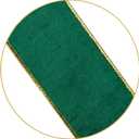 Christmas Tree Topper,48x13 Inches Velvet Toppers Bow,Large Decorative Bows for Christmas Decoration (Green)