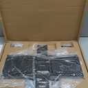 monTEK 0.77" Ultra Slim TV Wall Mount for 37-75 Inch TVs, Thin Low Profile Full Motion TV Wall Mount with Articulating Dual Arms, 4X Weight Tested, Max VESA 400x400mm, Fits 16/18" Studs