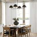 86 Inch Long Pinch Pleated Linen Curtains 2 Panels Set for Living Room 350GSM Thick Linen Textured Drapes Pinch Pleat Beige White Semi Sheer Curtain for Dining Room Office Sliding Glass Doors