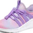 RUNSIDE Girls Tennis Shoes Lightweight Sports Kids Sneakers Lace-up for Running/Walking, Toddler/Little Kid/Big Kid