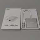 Acer USB C to HDMI Adapter, 4K USB C Hub with 100W PD, USBA 3.0 Port, HDMI to USBC Multiport Digital AV Converter for MacBook Pro/Air, iPad, Tablets, TV, Monitor and More (Silver)