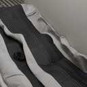 BeadChica RV Seat Covers Captains Chairs,Motorhome Seat Cover 2PCS for Class-A RV Seat with Arm Rest Covers (Black&Grey)