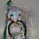 Kobataro Rat Headband Costume Spoon Hair Clip Set Shoulder Plush Toy Costume Accessories Stuffed Animal Gifts for Kids Adults