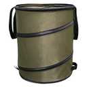 Camping Trash Can, Pop-Up Trash Can/Recycle Bin, Car Garbage Can,Reusable Outdoor Trash Garden Yard Trash Bag Foldable Camping Recycling Bin (Green10gallons) (13.4 x 13.4 x 15.7 inch)