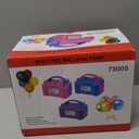 QIPUMP Balloon Pump Electric,110V 600W Balloon Blower Inflator Dual Nozzle Air Pump Balloons Inflator for Decoration, Party, Sport,Gifts:2 Balloon Tying Tools (Rose Red)