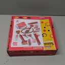 GAGAKU Pretend Hair Salon Toys for Girls,Pretend Makeup for Toddlers Dress Up Beauty Salon Set Stylist Kit with Hair Dryer Apron Curling Flat Scissors Accessories Girl Gifts