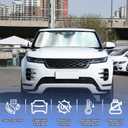 Windshield Sunshade for Land Rover Range Rover Evoque 2019-2024, Front Windshield Sun Shade, Foldable Reflective Sun Visor, Screen Shield Cover Blocker UV Protector HeatShield Keep Your Vehicle Cool