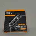 Misxi 2 Pack Tempered Glass Case Compatible for Apple Watch Series 11 (2025) Series 10 42mm, Hard PC Screen Protector Protection Ultra-Thin Lightweight Scratch-Resistant Cover for iWatch, Transparent