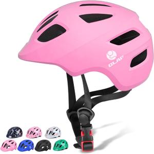 GLAF Baby Bike Helmet Toddler Helmets for 1 Year Old and up Infant Girls Boys Multi Sport Adjustable for Scooter Bicycle Skateboard Cycling (XS: 18.11"- 20.08" / 46-51 cm, Matte Pink)