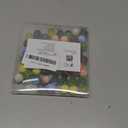 LovesTown 60PCS Glass Marbles, Assorted Colors Marble for Vase Fillers Fish Tank Rocks Aquarium Tank Decor Table Scatter Decoration, 5/8inch (Medium)