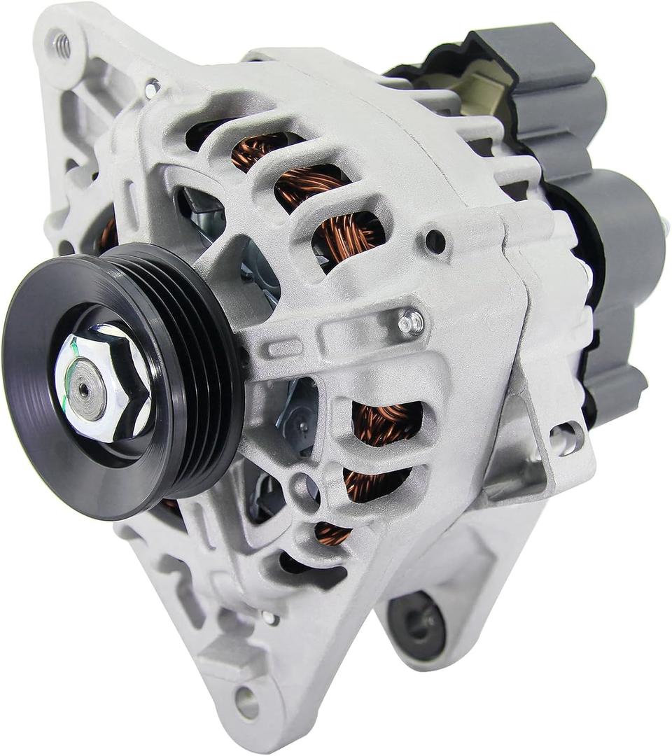 Alternator Replacement New For 2003-2007 Hyundai Accent 1.6, 2005-2009 Kia Spectra Sportage 2.0,2006-2009 Kia Rio 1.6, 2004 Tiburon L4 2.0L,03 04 05 06 07 08 09 2008 400-40030 37300-22650 A0002655023