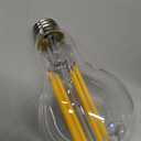 Feit Electric A21 LED Filament Light Bulb, 150W Equivalent, 2605 Lumens, Bright White 3000K, Dimmable, E26 Base, Clear Glass Decorative Vintage Style, 15,000-Hour Lifetime, OM150DM/CL/830/FIL