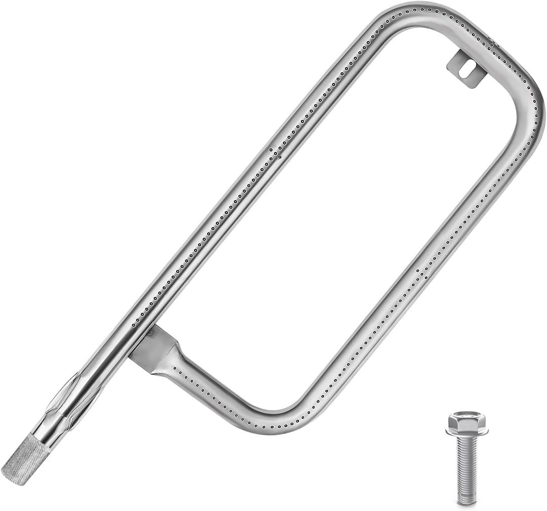 CANDANA Burner Tube for Weber Q200, 41862 Replacement Grill Burner for Weber Q200, Q220, Q2000 Q2200 20.5 Inches Grill Burner Tube Kit Replacement for Weber 69956/60041/41862