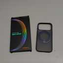 TORRAS for iPhone 17 Pro Case 360 Magnetic Stand O3 Fitness Series, [Fit for MagSafe] [360 Rotating Kickstand] 4X Mil-Grade Shockproof, Camera Control Button, Slim, Translucent Deep Blue