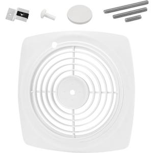 97011790 S97011790 Grille Assembly Replacement for Broan Nutone 509S-A 509S-B Exhaust Fan Cover, Bathroom Exhaust Fan Cover, Through Wall Fan 503 505 507 509s Ventilation Fan Kit (Replaces Old Style)