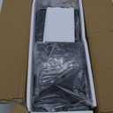 IBUYKE 5 Tier Wall Shelf Unit,Black Vertical Shelf,Floating Storage Wall Shelf,Decorative Wall Mount Vertical Shelving for Home, Bedroom,Living Room,Office Decor WBC009B