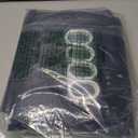 Naturoom Navy Blue Shower Curtain for Bathroom, Linen Textured Weighted Hem Cloth Shower Curtain Set with Hooks, Simple Hotel Luxury Men Nautical Bath Accessories Decor,72x72, Dark Blue