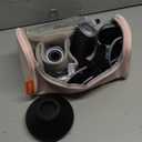 Easywave 7 in 1 Hair Dryer Brush: 110,000 RPM High-Speed Blow Dryer with Negative Ions for Frizz-Free Styling Fast Drying Auto Curling Volumizing Straightening, Hot Air Brush with Travel Bag (Dark Gray)