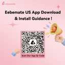 ebemate Video Baby Monitor Camera with 2 Camera,2.8" LCD Screen Video & Audio No Glow Night Vision, 2-Way Talk Audio Cam Baby Monitoring 1200FT Range EBE28-2