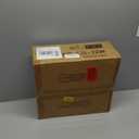 IBUYKE Faux Fur Vanity Stool Chair, Furry Makeup Stool Ottoman, Soft Padded Seat, Round Footrest Footstools with 4 Metal Legs, for Living Room Bedroom Entryway, White LG-32W