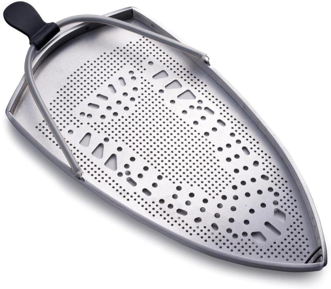 Iron Protective Cover, Non Stick Iron Sole to Improve Ironing Results, Fits Most Irons, Easy Installation Iron Shoe Cover Accessory.