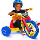 Fly Wheels Mickey and The Roadster Racers 15"Junior Cruiser Ride-on, Ages 3-7, Yellow/Red/Blue, 20" W x 22.5" H x 32.83" L
