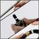 70 Pcs PEX Cinch Clamps, 1/2 (15-17.5mm) Adjustable Worm Gear Pipe, Stainless Steel Rings Pinch Clamps for PEX Tubing Pipe Fitting Connections