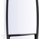 Outside View Door Mirror LH Fit for Isuzu NPR NPR-HD NQR NRR W3500 W4500 W5500 box Truck 98 Hino fb 4HK1 4JJ1 5.2L 3.0L 6.0L 2008-2024 Black Driver Side