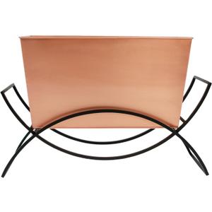 Odile Planter- Copper Plated Flower Box Odile Planter- Copper Plated Flower Box